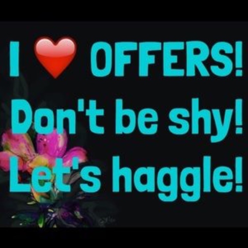 Let's haggle!